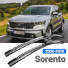 Carbon Fiber Wiper Blades for Kia Sorento (2002-2026)