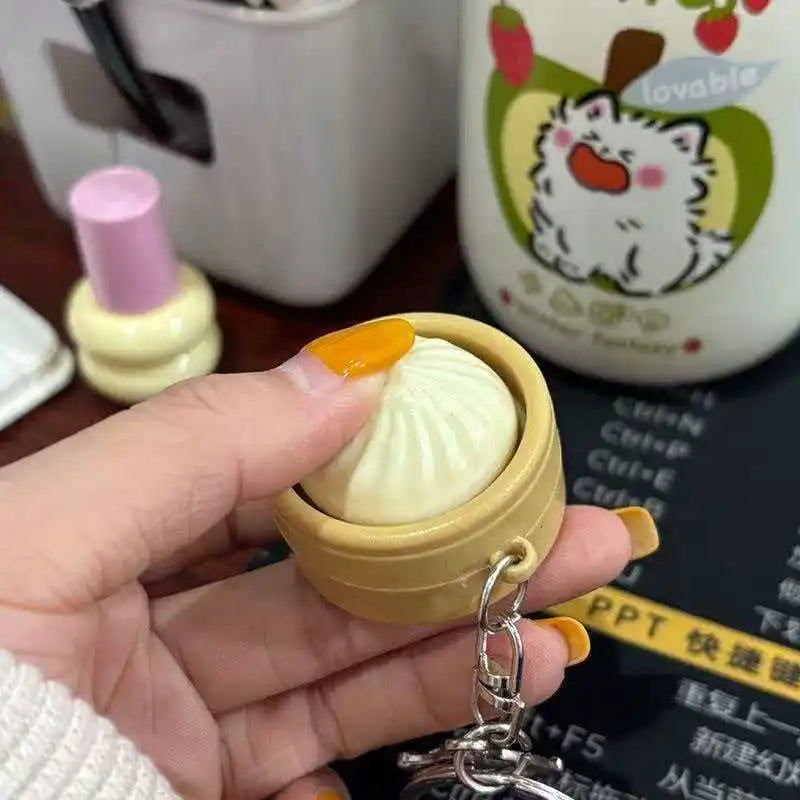 Satisfying Keyboard Clicker Fidget Keychain