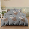 Botanical Leaf Print Duvet Cover Set with Pillowcases