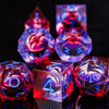 Beholder's Eye Sharp Edge Resin Dice Set for D&D