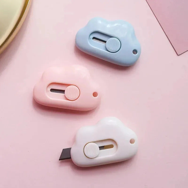 Cute Rabbit & Cloud Design Mini Utility Knife