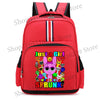 Sprunki Cartoon Backpack – Large Capacity Rucksack for Teens and Adults