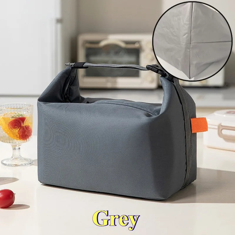 Insulated Lunch Bag for Adults – Waterproof Oxford Tote with Leakproof Lining