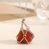 Collar Choker con Colgante de Cristal