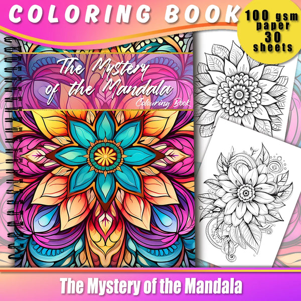 Spiral Adult Coloring Book