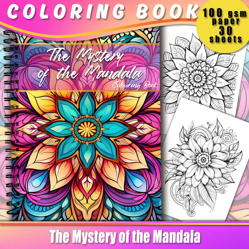 Spiral Adult Coloring Book