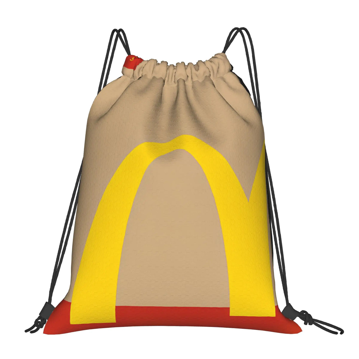 Recycled Kraft Paper Drawstring Backpack
