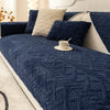 Plush Non-Slip Sofa Cover with Quilted Cotton