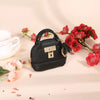 Mini Leather-Look Coin Purse with Keychain