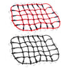 Red and black elastic roof rack luggage net for RC crawlers