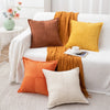 Corduroy Lumbar Pillow Cover for Office and Home