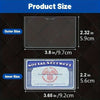 Clear PVC Card Protector Sleeves (5-Pack)