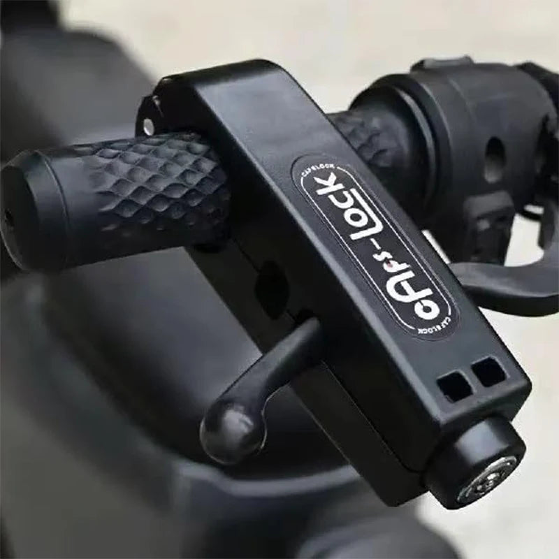 Universal Handlebar Lock for Motorcycles, E-Bikes & Scooters