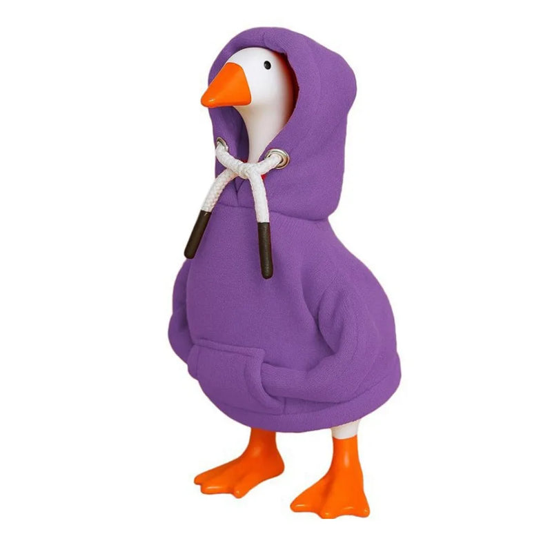 Red Hoodie for 5-Inch Desk Goose