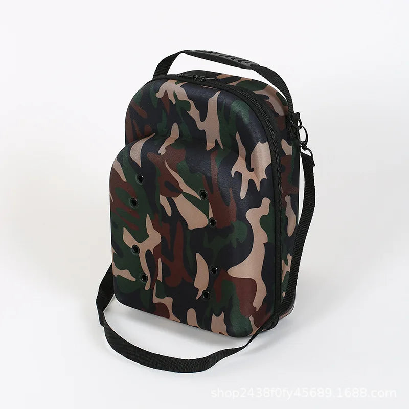 Hard Shell Travel Hat Case with Protective Cover