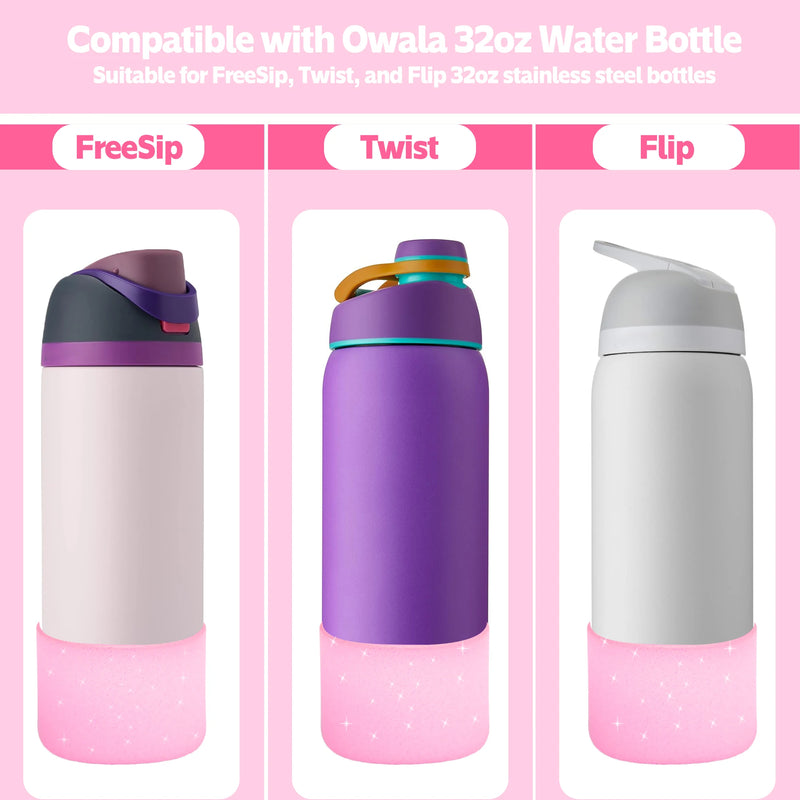 Protector de Base de Silicona para Botellas Owala FreeSip