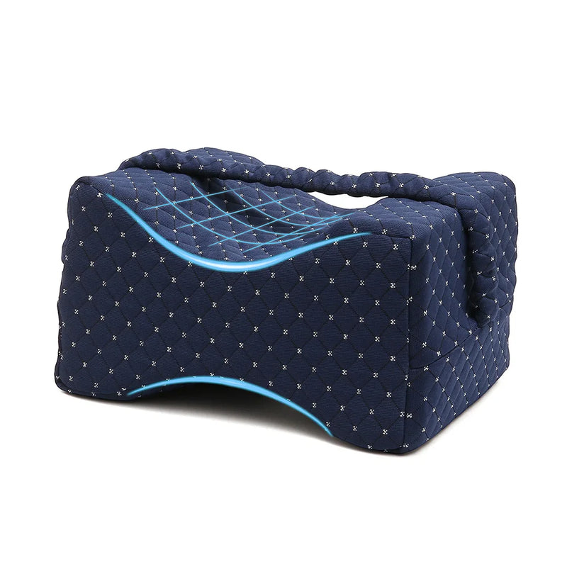 Adjustable Memory Foam Knee Pillow for Side Sleepers