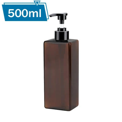 500ml Refillable Pump Bottles for Shampoo, Lotion & Body Wash