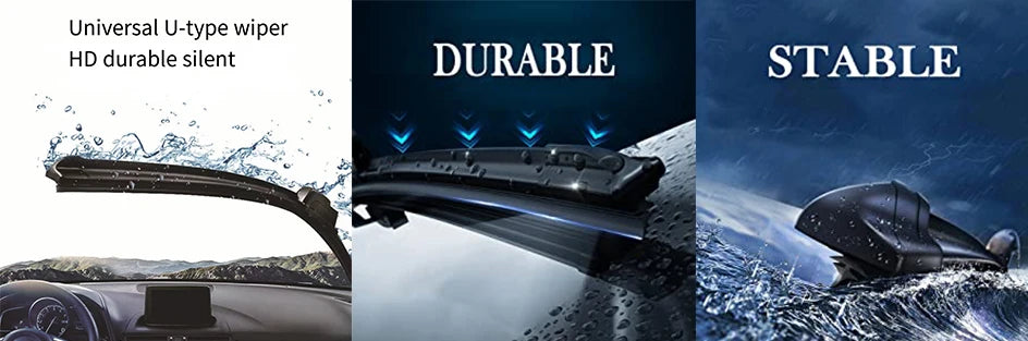 Universal Beam Wiper Blades – Quiet, Durable, All-Weather Performance
