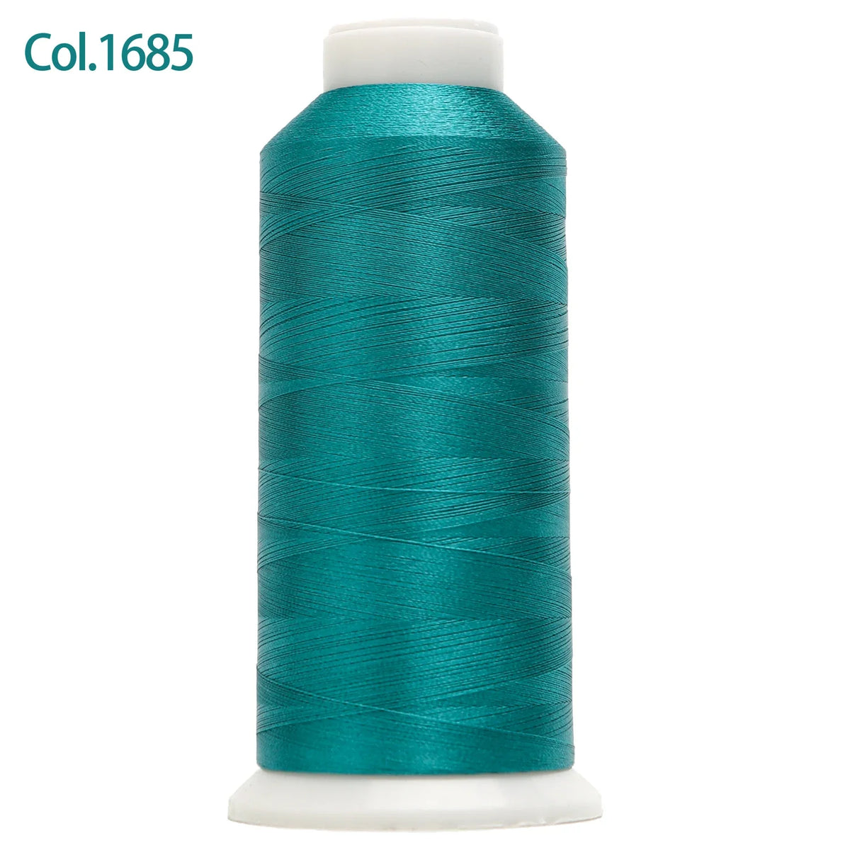 80-Color Polyester Embroidery Thread Set with Large 4000m Spools