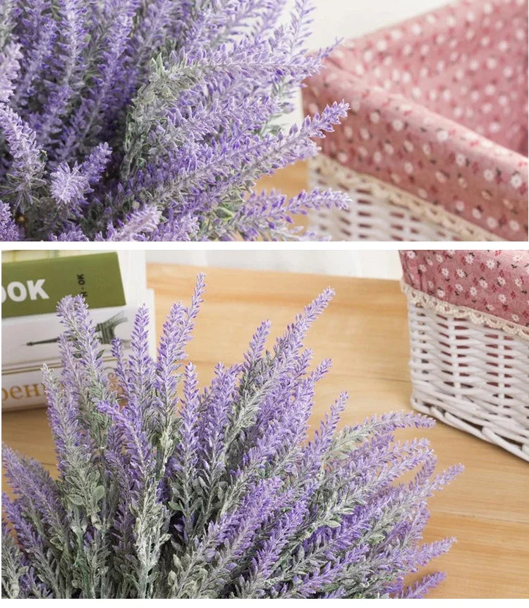 Provence Lavender Artificial Flowers for Home and Event Decor