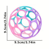 Cutout Design Sensory Grip Ball for Baby Development