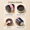Double-Wall Insulated Coffee Tumbler with Leak-Resistant Lid