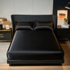 Silky Ice Silk Fitted Sheet with Elastic Edge