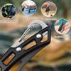 Stainless Steel Folding Knife Set with Compact Design
