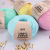 100% Organic Cotton Yarn for Knitting and Crocheting (2-Pack)
