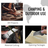 Folding Utility Knife with Quick-Change Blade and Pocket Clip