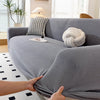 Stretch-Sofa-Bezug mit elastischem Saum