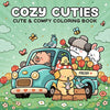 Cat Moments Adult Coloring Book