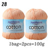 Premium 100% Cotton Yarn – Medium-Fine Weight for All-Season Knitting