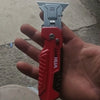 2-in-1 Folding Utility Knife and Glue Scraper