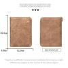 Travel Passport and Wallet Organizer with RFID Protection