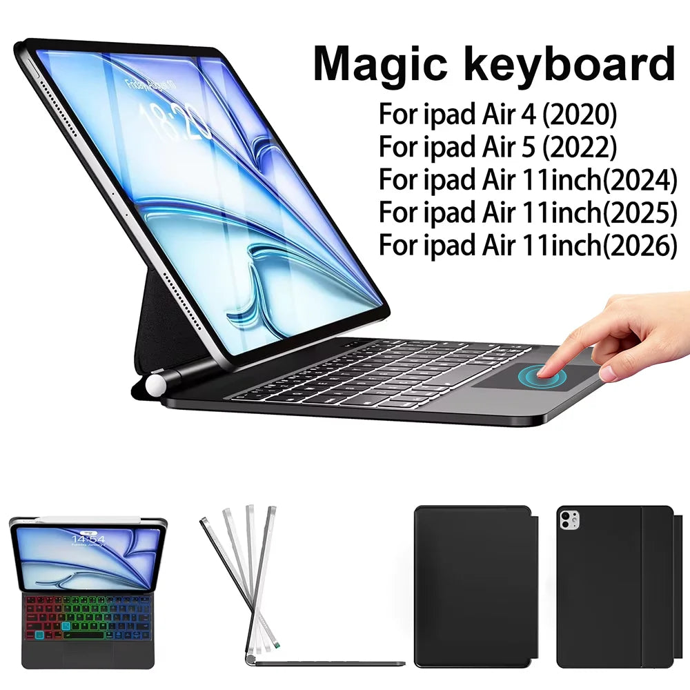 Slim Bluetooth Keyboard Case for iPad Air