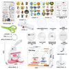 3-in-1 DIY Button Maker and Badge Press Kit