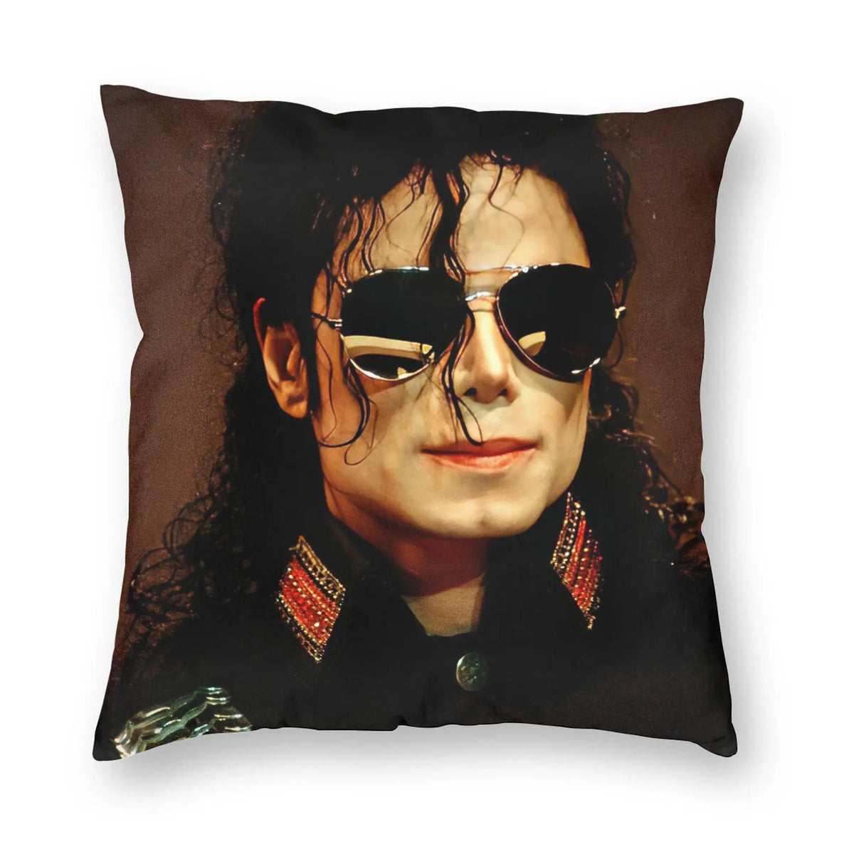 Michael Jackson Decorative Pillowcase with Hidden Zipper