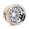 INJORA 1.0" Modular Beadlock Wheels for 1/18 1/24 RC Crawlers - Brass & Aluminum