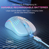 Ergonomic 6-Button Wireless Gaming Mouse with RGB Lighting