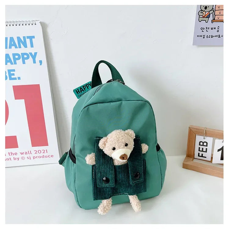 Cute Plush Bear Toddler Backpack