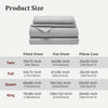 Ultra-Soft Microfiber 4-Piece Bed Sheet Set