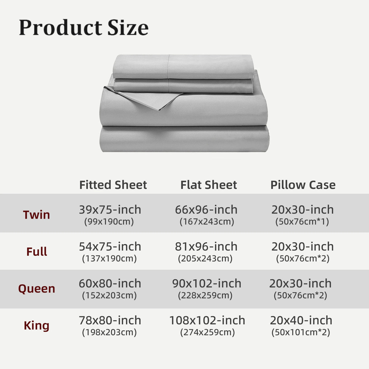 Ultra-Soft Microfiber 4-Piece Bed Sheet Set