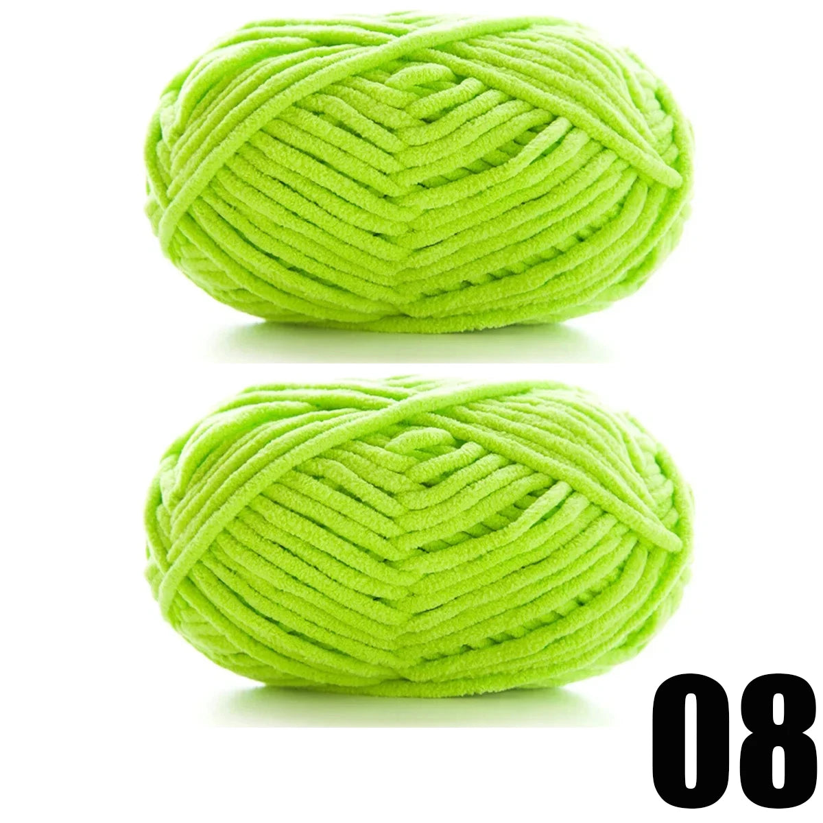 Thick Velvet Yarn for Knitting and Crochet