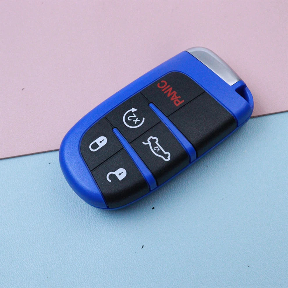Replacement Key Fob Shell Cover for Select Jeep, Dodge, Chrysler & FIAT Models