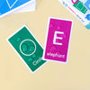Montessori Learning Flash Cards Set - 58 Pieces for Early Education
