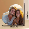 Recuerdo de Acrílico en Forma de Corazón con Foto Personalizada