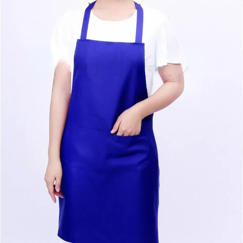 Waterproof PVC Chef Apron with Convenient Pockets