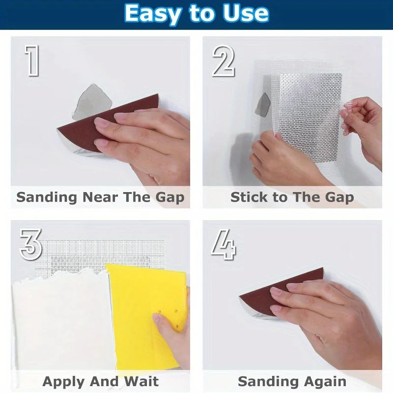 Drywall Repair Kit with Patch & Tools